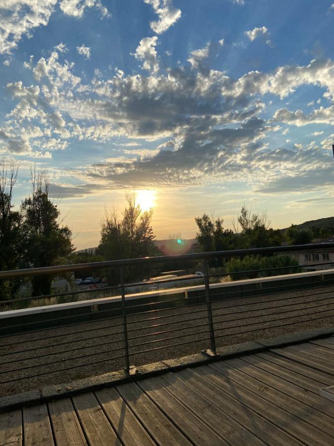 Les Terrasses D'Aix - Studio Avec Grande Terrasse Privee Éguilles Esterno foto