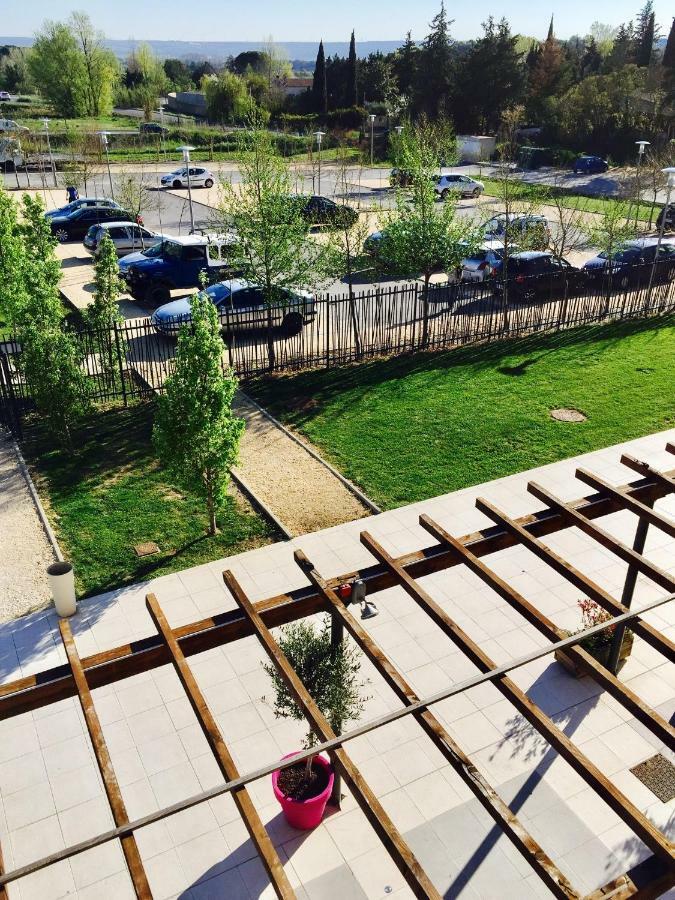 Les Terrasses D'Aix - Studio Avec Grande Terrasse Privee Éguilles Esterno foto